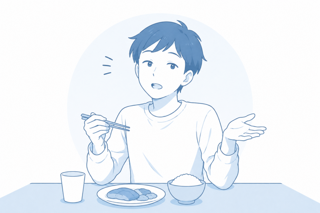 クチャラー本人