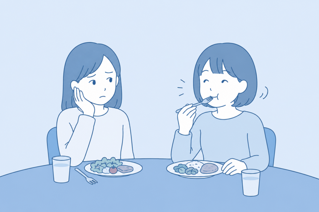 クチャラーな友達